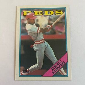 Topps 1988 Eric Davis Baseball Card